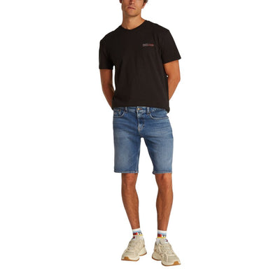 Tommy Hilfiger Jeans Blue Recycled Cotton Bermuda