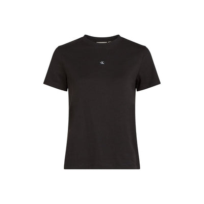 T-shirt en coton recyclé noir Calvin Klein Jeans