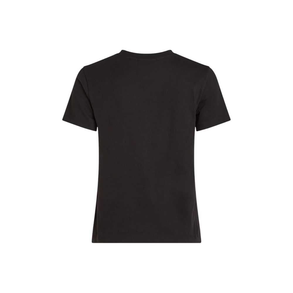 T-shirt en coton recyclé noir Calvin Klein Jeans