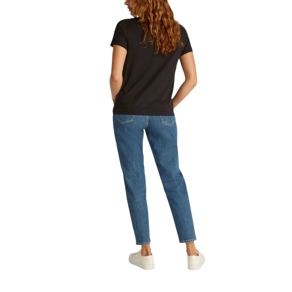 T-shirt en coton recyclé noir Calvin Klein Jeans