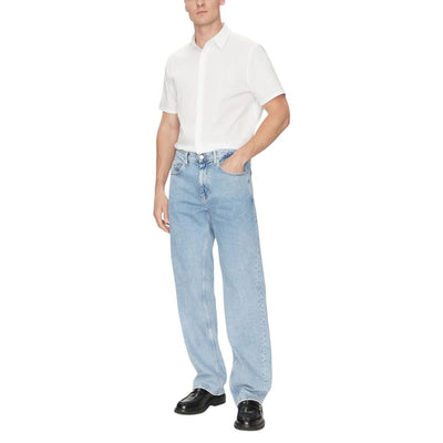 Calvin Klein White Organic Cotton Shortsleeve