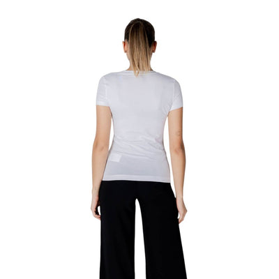 Guess White Cotton T-Shirt