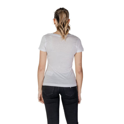 Guess White Lyocell T-Shirt