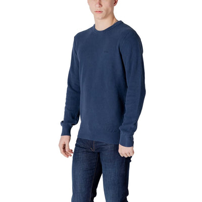 Guess Blue Cotton Sweater