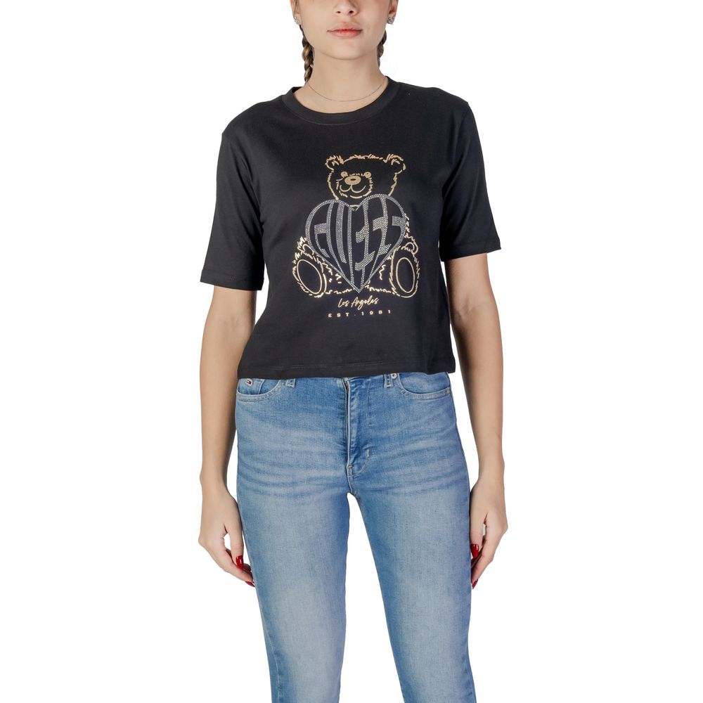 Guess Active Black Cotton T-Shirt