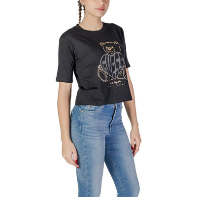 Guess Active Black Cotton T-Shirt