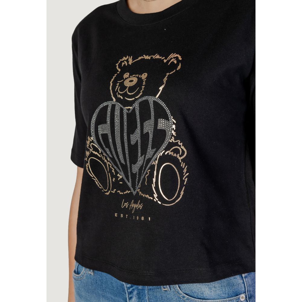 Guess Active Black Cotton T-Shirt