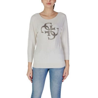 Guess White Viscose Sportswear