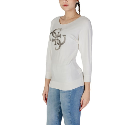 Guess White Viscose Sportswear