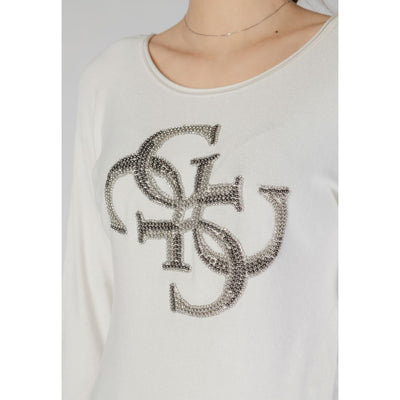 Guess White Viscose Sportswear