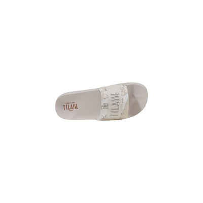 Alviero Martini Prima Classe White Polyethylene Slipper
