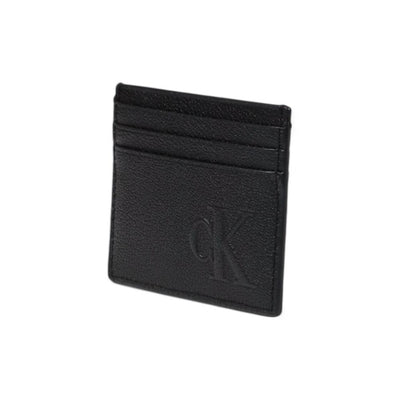 Calvin Klein Jeans Black Leather Cardholder