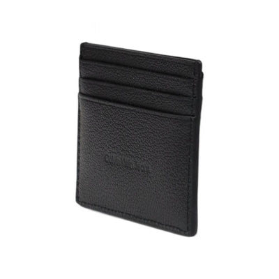 Calvin Klein Jeans Black Leather Cardholder