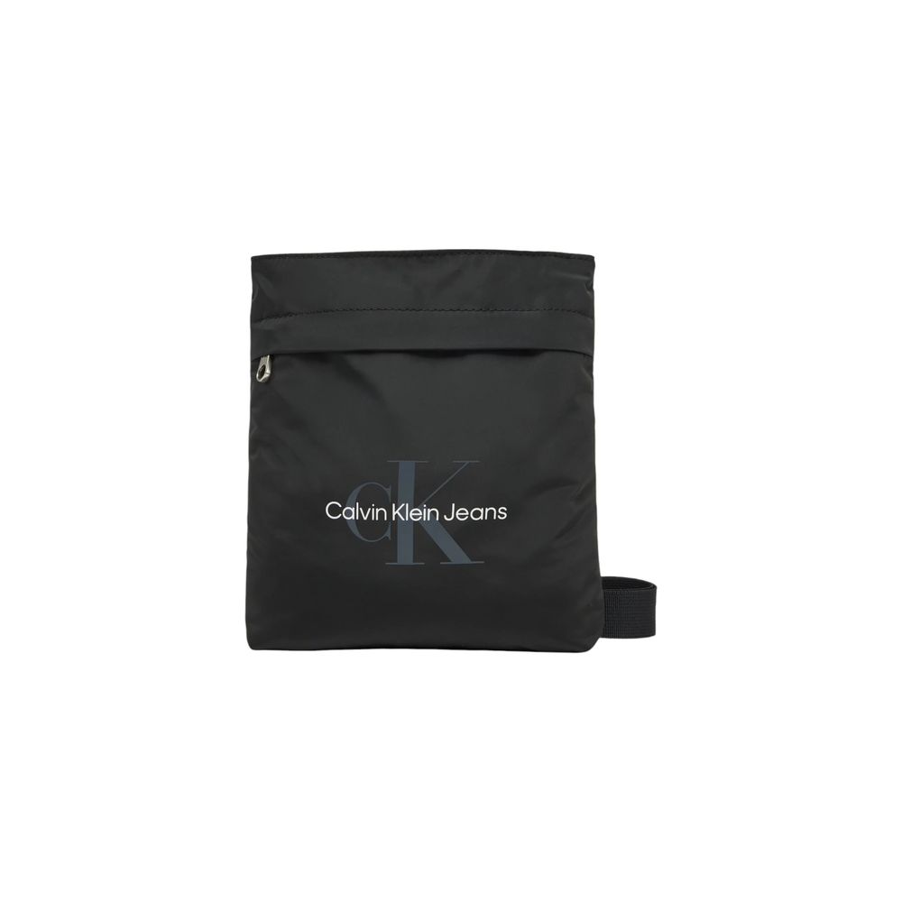 Calvin Klein Jeans Zwarte Messenger Bag van Gerecycled Polyester