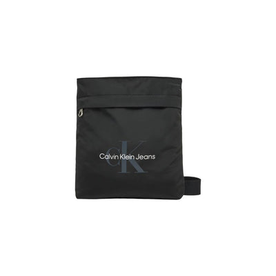 Calvin Klein Jeans Zwarte Messenger Bag van Gerecycled Polyester
