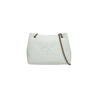 Sac à main en polyéthylène gris Calvin Klein Jeans