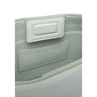 Sac à main en polyéthylène gris Calvin Klein Jeans