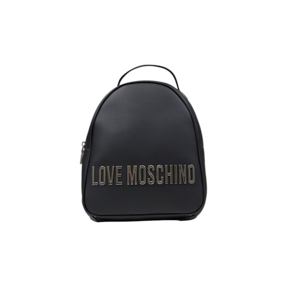 Love Moschino Zwarte Polyethyleen Rugzak