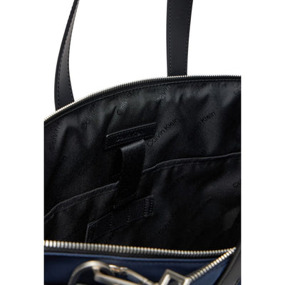 Calvin Klein Blue Recycled Polyester Bag