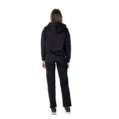 Armani Exchange Black Cotton Hoody