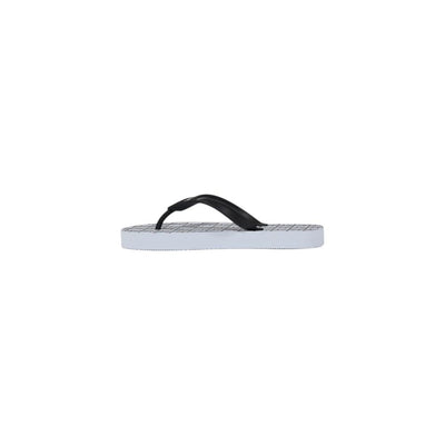 Armani Exchange White Rubber Flip-Flop Sandal