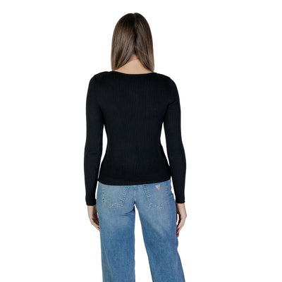 Vila Clothes Black Viscose Sportswear