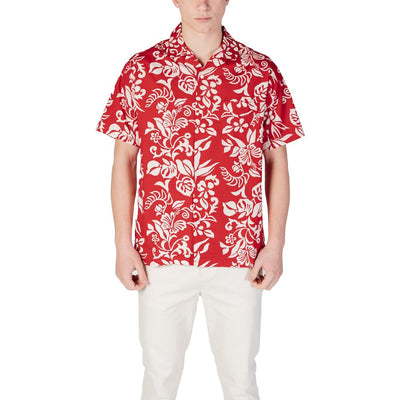Replay Red Cotton Shortsleeve