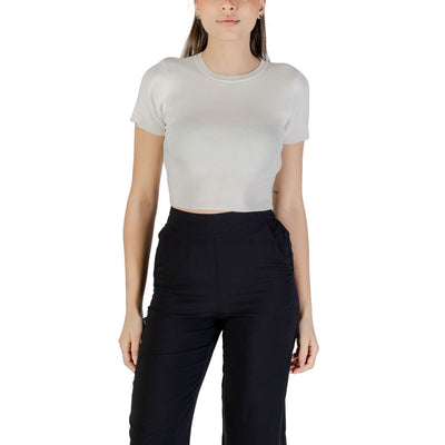 Jacqueline De Yong White Viscose Sweater