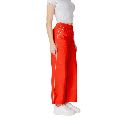 Only Red Cotton Pant
