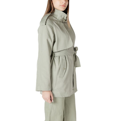 Morgan De Toi Green Cotton Parka