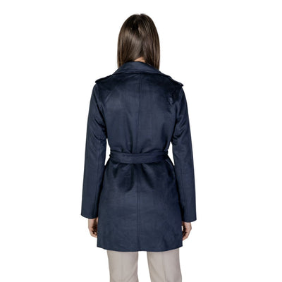 Morgan De Toi Blue Polyester Coat