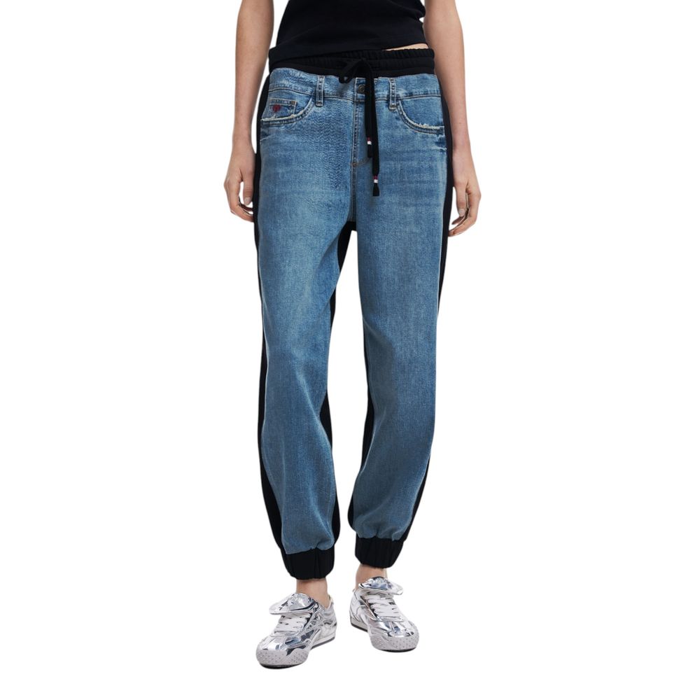 Jean Mom en coton noir Desigual