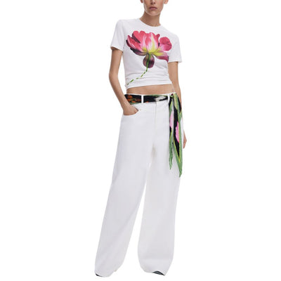 Écharpe en polyester noir Desigual