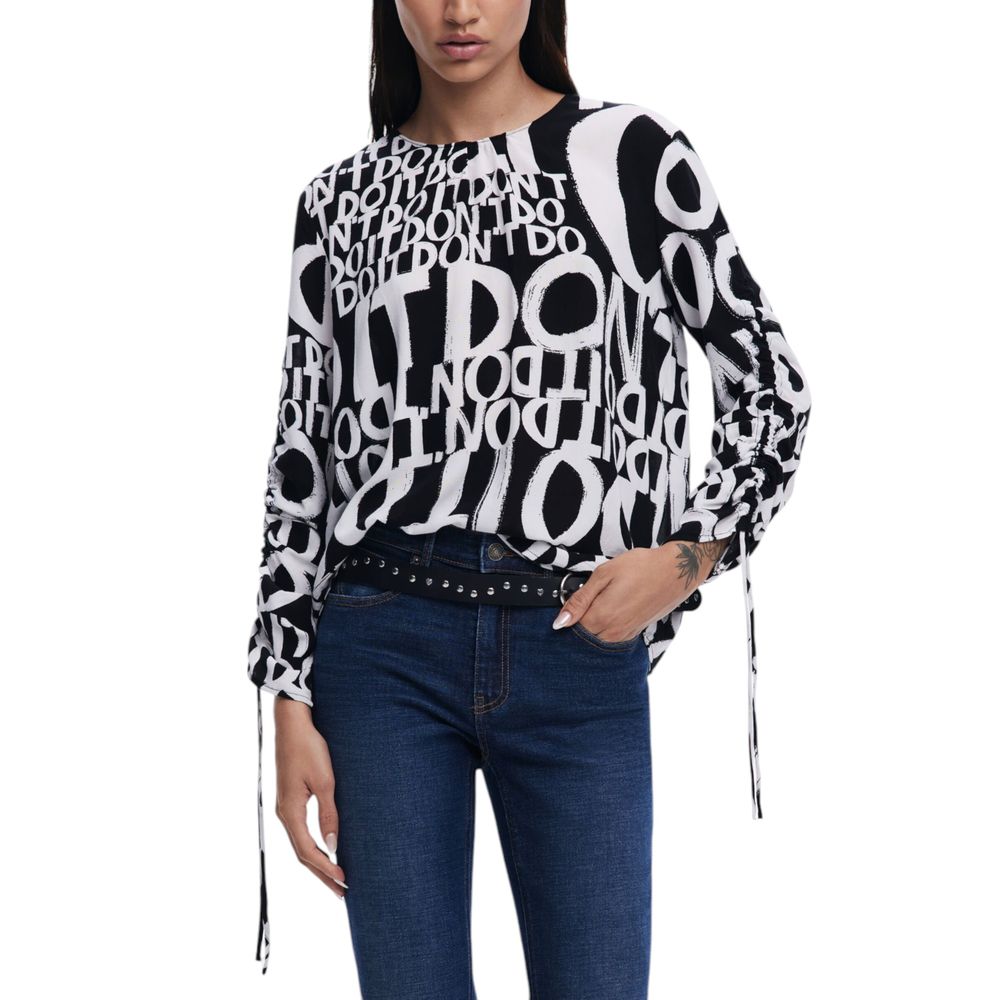Blouse en viscose noire Desigual