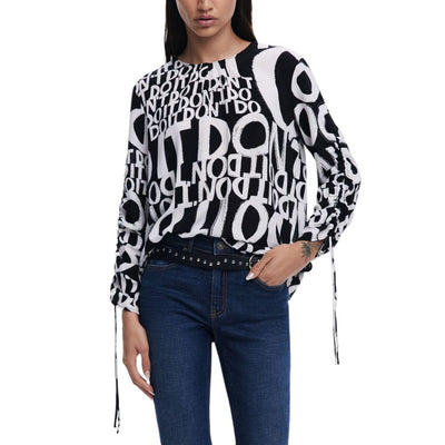 Blouse en viscose noire Desigual