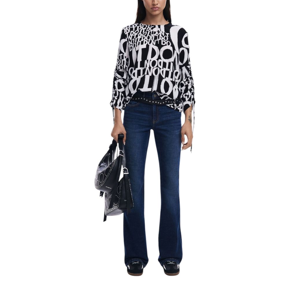 Blouse en viscose noire Desigual