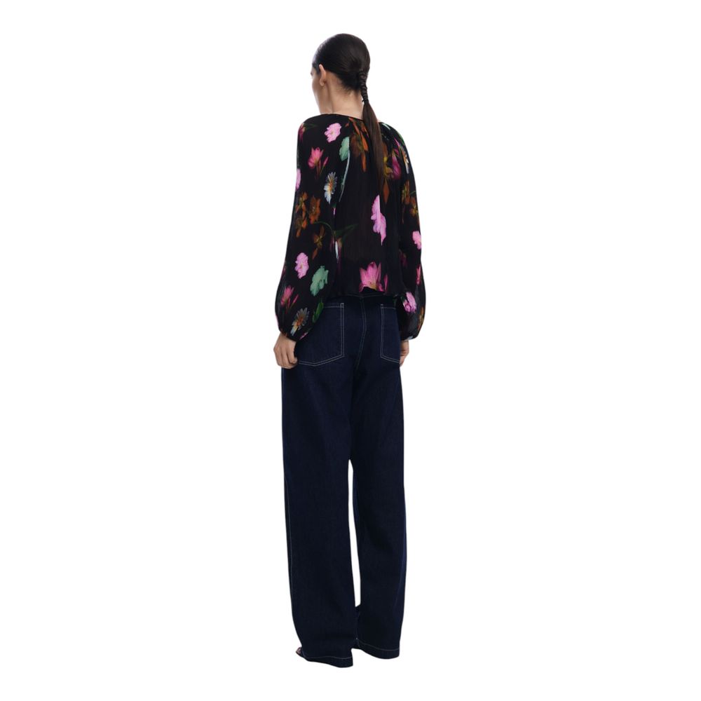 Blouse en polyester noir Desigual