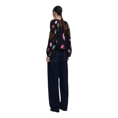 Blouse en polyester noir Desigual