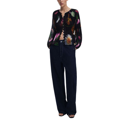 Blouse en polyester noir Desigual
