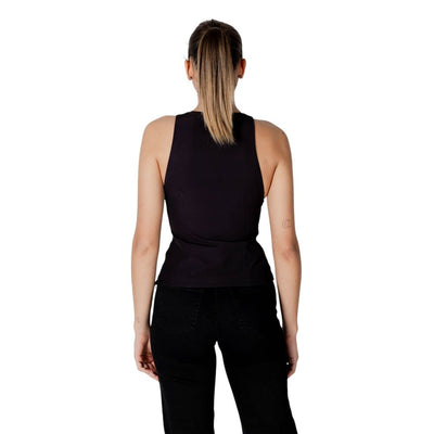 Top en polyester noir Desigual