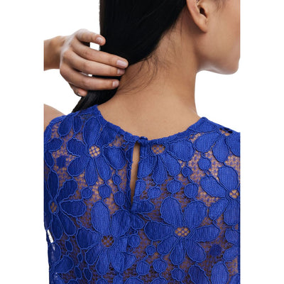 Débardeur bleu en polyester Desigual