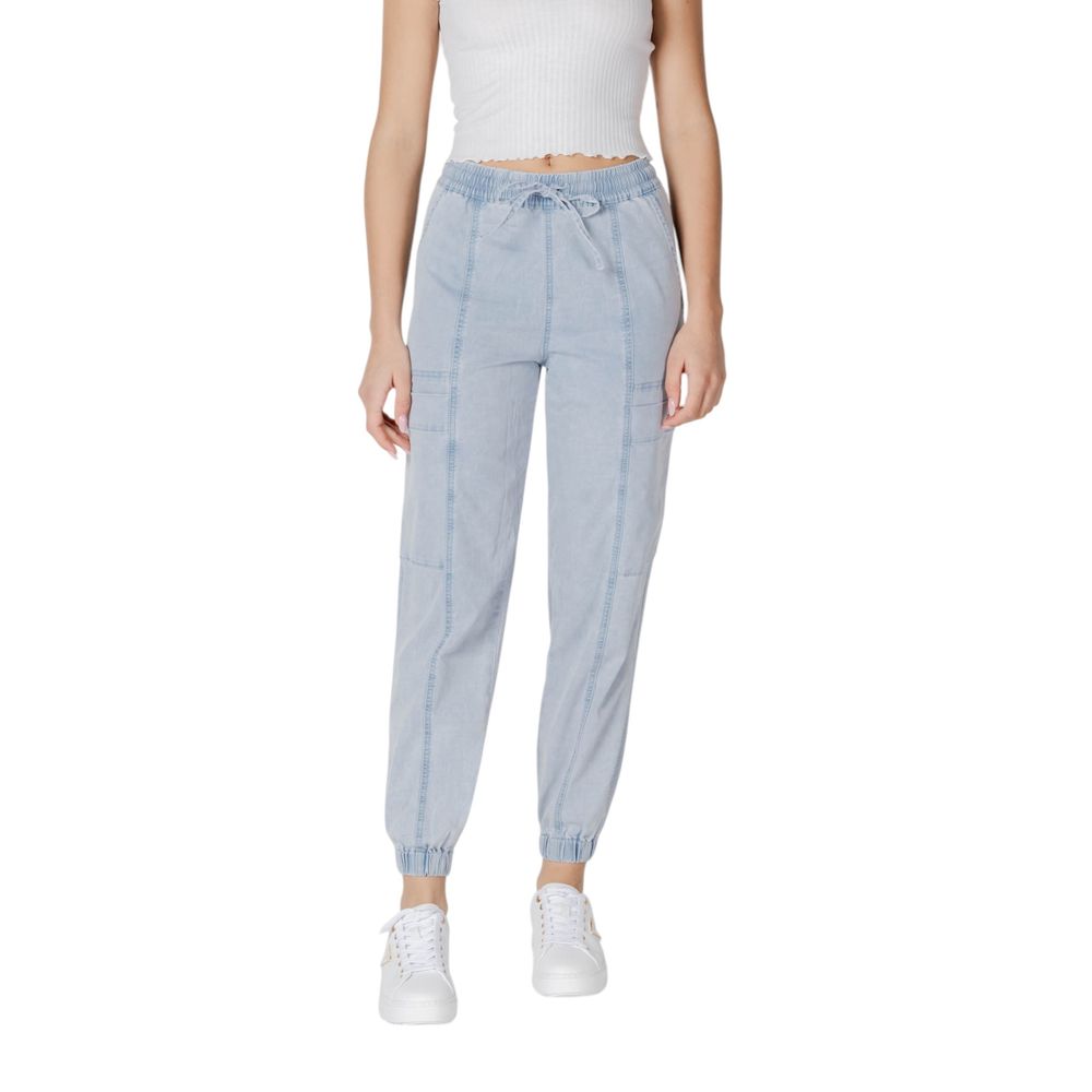 Jean boyfriend en coton bleu clair Desigual