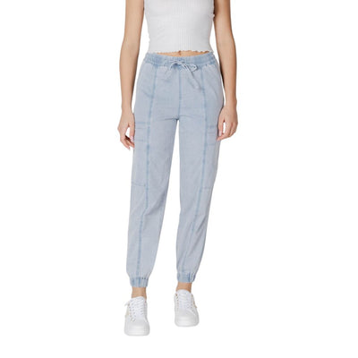 Jean boyfriend en coton bleu clair Desigual