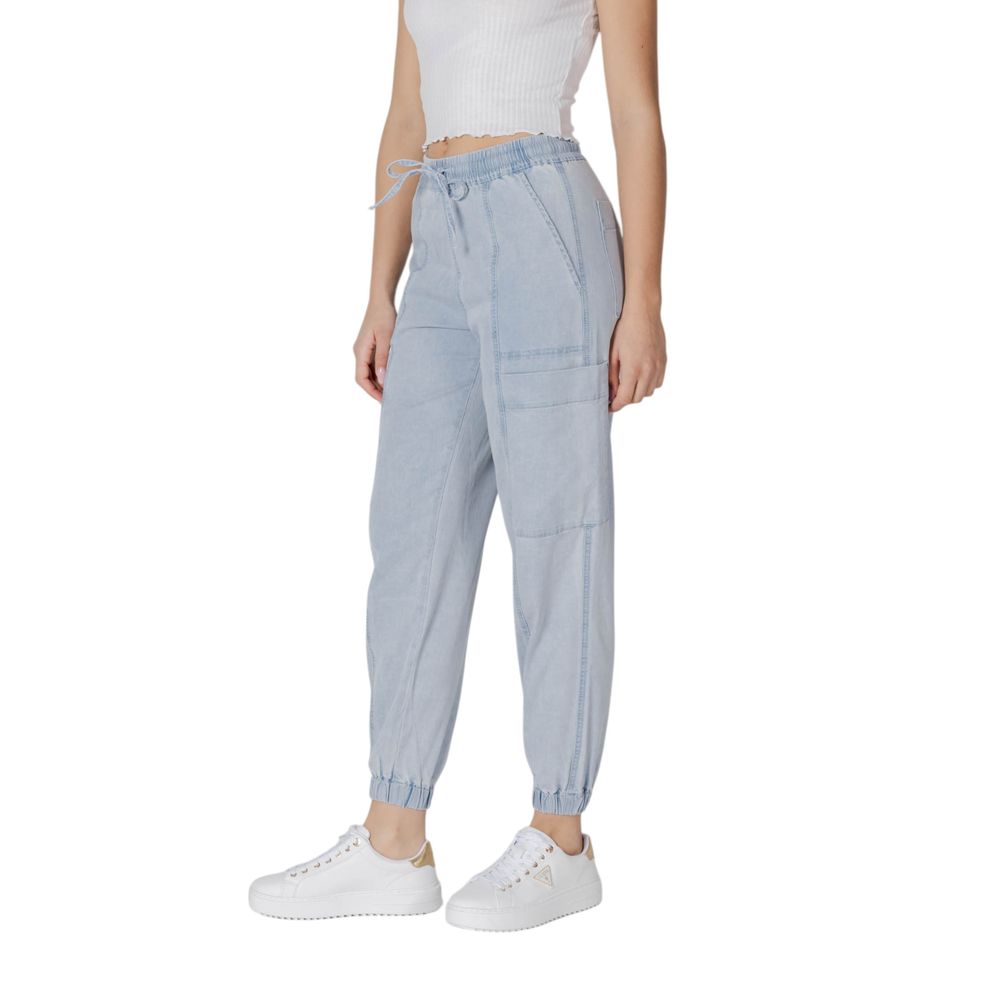 Jean boyfriend en coton bleu clair Desigual