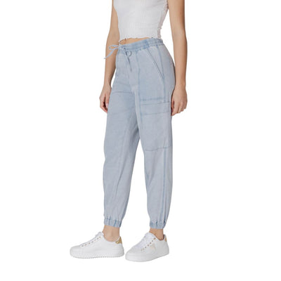 Jean boyfriend en coton bleu clair Desigual