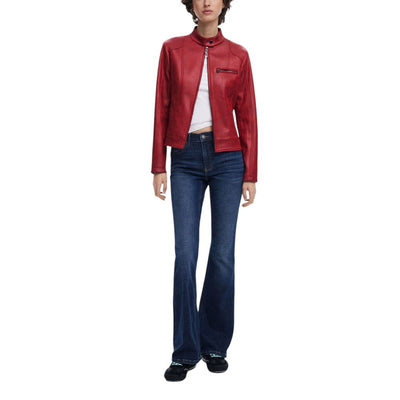 Desigual Vestes et manteaux rouges en polyester