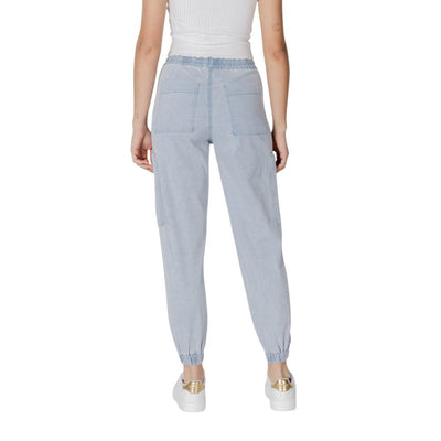 Jean boyfriend en coton bleu clair Desigual