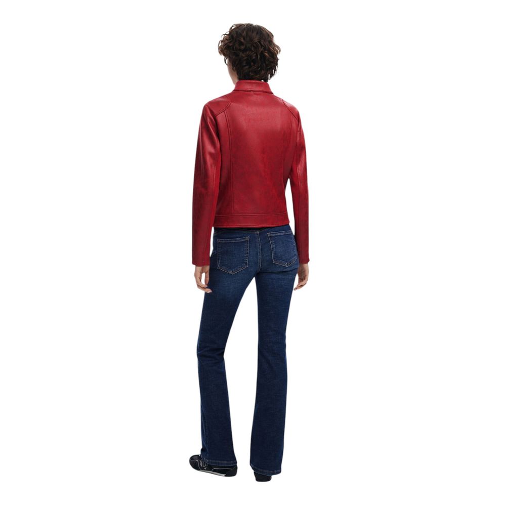 Desigual Vestes et manteaux rouges en polyester