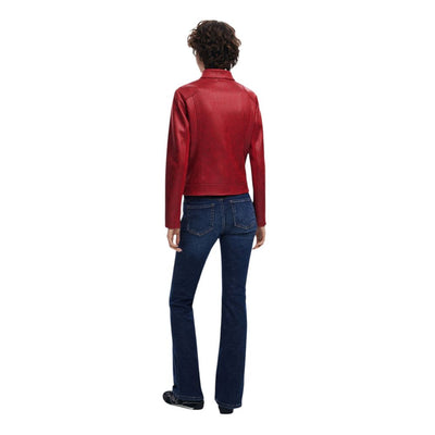 Desigual Vestes et manteaux rouges en polyester