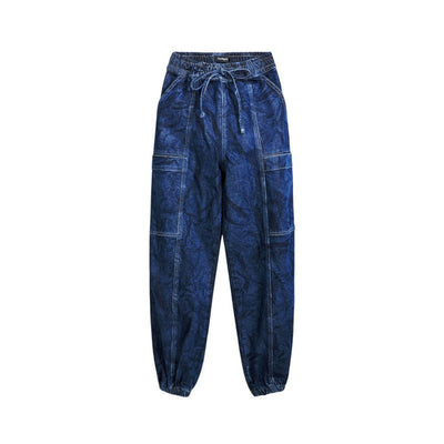 Jean boyfriend en coton bleu Desigual